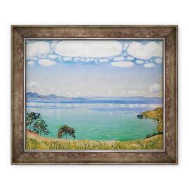 Tablou inramat - Ferdinand Hodler - Lacul Geneva, Vazut din Chexbres - - Roveli