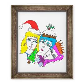 Tablou inramat - Daisy de Villeneuve - Christmas - - Roveli