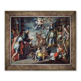 Tablou inramat - Francesco Solimena - Judith cu capul lui Holofernes - - Roveli