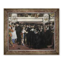 Tablou inramat - Edouard Manet - Balul Mascat la Opera - - Roveli