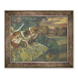 Tablou inramat - Edgar Degas - Patru Dansatori - - Roveli