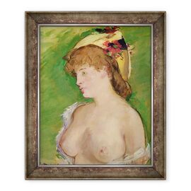 Tablou inramat - Edouard Manet - Blonda cu sanii goi - - Roveli