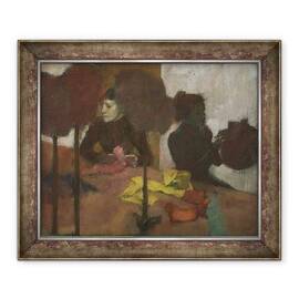 Tablou inramat - Edgar Degas - Familia Milliners - - Roveli