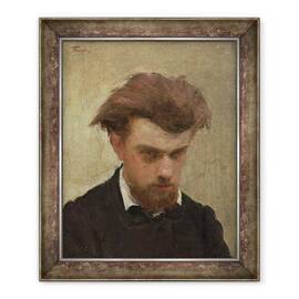 Tablou inramat - Ignace Henri Jean Fantin-Latour - Autoportret - - Roveli