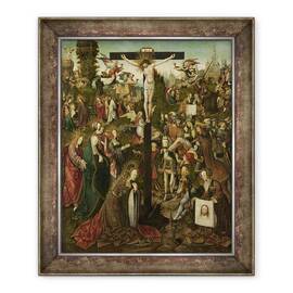 Tablou inramat - Jacob Cornelisz van Oostsanen - The Crucifixion - - Roveli