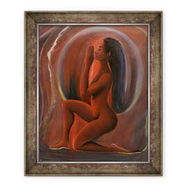 Tablou inramat - Ikahl Beckford - rugaciunea - - Roveli