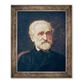 Tablou inramat - Scoala Italiana - Giuseppe Verdi - - Roveli