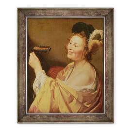 Tablou inramat - Gerrit van Honthorst - Un muzician - - Roveli