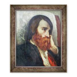 Tablou inramat - Gustave Courbet - Portret De Alfred Bruyas - - Roveli