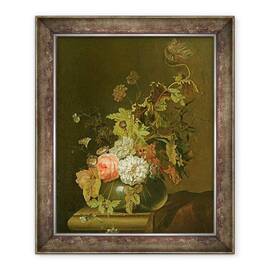 Tablou inramat - Herman van der Myn - Studiu de flori - - Roveli