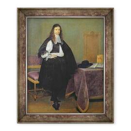 Tablou inramat - Gerard Terborch - Portret De Barbat - - Roveli