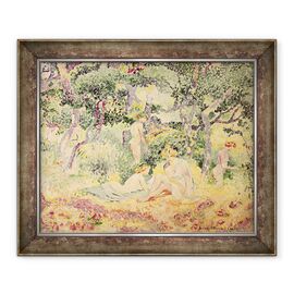 Tablou inramat - Henri-Edmond Cross - Nuduri intr-un lemn - - Roveli