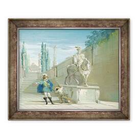 Tablou inramat - Giuseppe Bernardino Bison - Don Juan I - - Roveli