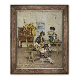 Tablou inramat - Giovanni Boldini - Un chitarist - - Roveli