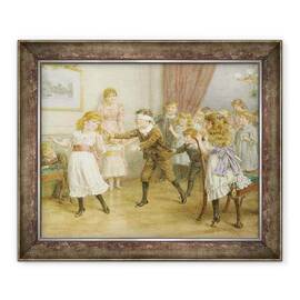 Tablou inramat - George Goodwin Kilburne - Buff-ul omului orb - - Roveli