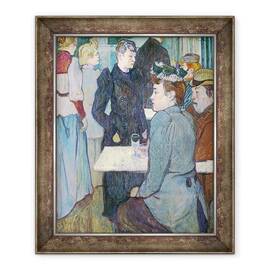 Tablou inramat - Henri de Toulouse-Lautrec - A Corner of the Moulin de la Galette - - Roveli