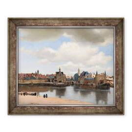 Tablou inramat - Jan Vermeer - Vedere spre Delft - - Roveli