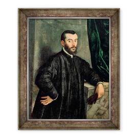 Tablou inramat - Jan Stephen Calcar - Portret De Andrea Vesalius 1514-64 - - Roveli