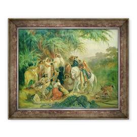 Tablou inramat - Johann Moritz Rugendas - Scena populara in Pico de Orizaba - - Roveli