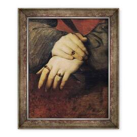 Tablou inramat - Jean Auguste Dominique Ingres - Studiul mainilor unei femei - - Roveli