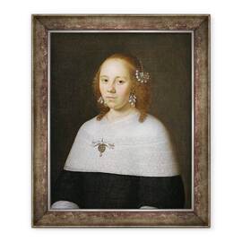 Tablou inramat - Jan Albertsz Rootius - Portret De O Tanara Femeie din Hoorn - - Roveli