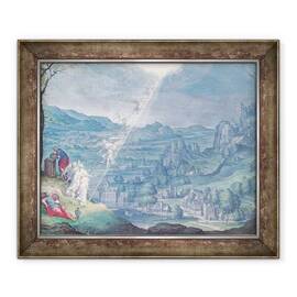 Tablou inramat - Johann Wilhelm Baur - Visul lui Iacov - - Roveli