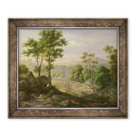 Tablou inramat - Joachim Faber - Peisaj italian - - Roveli