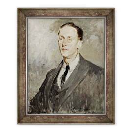 Tablou inramat - Jacques-Emile Blanche - Portretul lui Jean Giraudoux 1882-1944 1924 - - Roveli