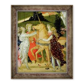 Tablou inramat - Jacopo del Sellaio - Triumful castitatii II - - Roveli