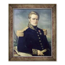 Tablou inramat - Jerome Cartellier - Portret De Jules Dumont dUrville 1790-1842 1845 - - Roveli