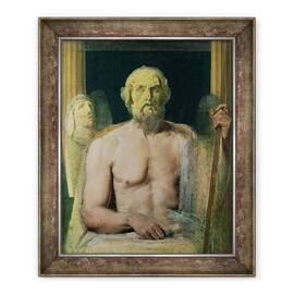 Tablou inramat - Jean Auguste Dominique Ingres - Homer, studiu pentru Apoteoza lui Homer - - Roveli