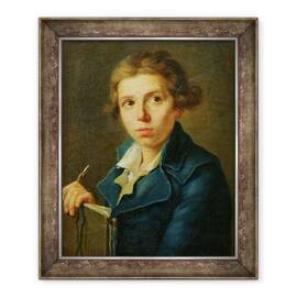Tablou inramat - Joseph-Marie Vien the Elder - Portretul lui Jacques-Louis David 1748-1825 ca Tineret - - Roveli