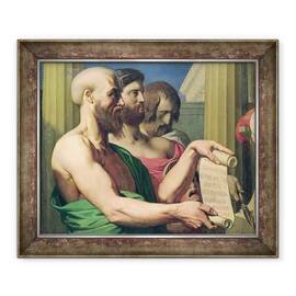 Tablou inramat - Jean Auguste Dominique Ingres - Tragedienii greci - - Roveli