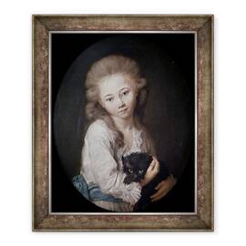 Tablou inramat - Jean Baptiste Greuze - Esprit de Baculard dArnaud - - Roveli