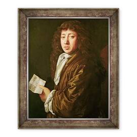 Tablou inramat - John Hayls - Portretul lui Samuel Pepys 1633-1703 1666 - - Roveli