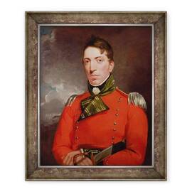 Tablou inramat - John Constable - Capitanul Richard Gubbins - - Roveli