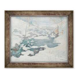 Tablou inramat - John Henry Twachtman - Iceata - - Roveli
