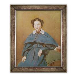 Tablou inramat - Jean Baptiste Camille Corot - Portret De Madame Baudot, Nepoata Artistului - - Roveli