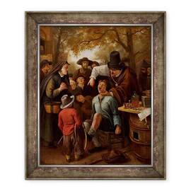Tablou inramat - Jan Havicksz. Steen - Puller de dinti - - Roveli