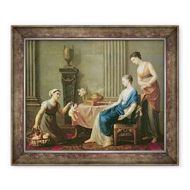 Tablou inramat - Joseph-Marie Vien the Elder - Vanzatorul de iubiri - - Roveli