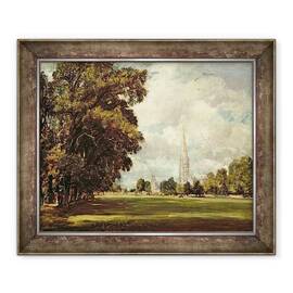 Tablou inramat - John Constable - Catedrala Salisbury din Marsh inchide - - Roveli