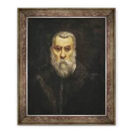 Tablou inramat - Jacopo Robusti Tintoretto - Autoportret - - Roveli