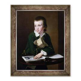 Tablou inramat - Joseph Wright of Derby - Portret De Revd William Rastall Ca Un Baiat - - Roveli