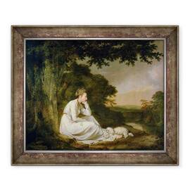 Tablou inramat - Joseph Wright of Derby - Maria - - Roveli