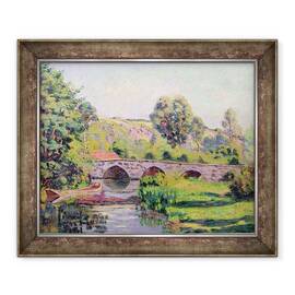 Tablou inramat - Jean Baptiste Armand Guillaumin - Podul de la Boigneville - - Roveli