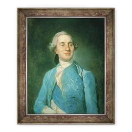 Tablou inramat - Joseph Siffred Duplessis - Portretul lui Louis al XVI-lea - - Roveli