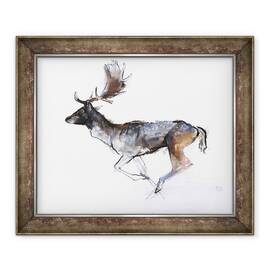 Tablou inramat - Mark Adlington - Buck Seara Cerb Fallow, 2007 - - Roveli