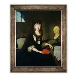 Tablou inramat - Marquise de Brehan - Marie-Antoinette 1755-93 la Conciergerie - - Roveli