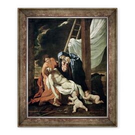 Tablou inramat - Nicolas Poussin - Depozitia - - Roveli