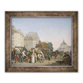 Tablou inramat - Louis Leopold Boilly - Casa de mutari - - Roveli